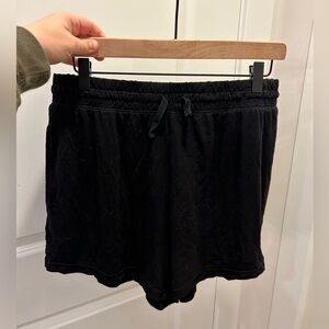 Little Sleepies Black Bamboo Pajama Shorts Sz medium